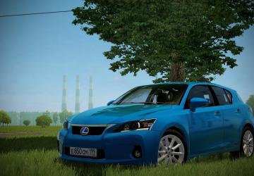Lexus CT200h 2011версия 09.06.21 для City Car Driving (v1.5.8 - 1.5.9.2)