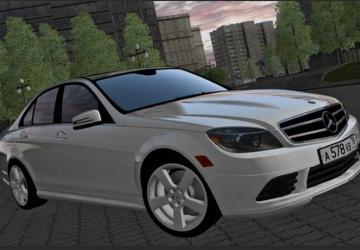 Mercedes-Benz С180 W204версия 03.06.21 для City Car Driving (v1.5.9, 1.5.9.2)