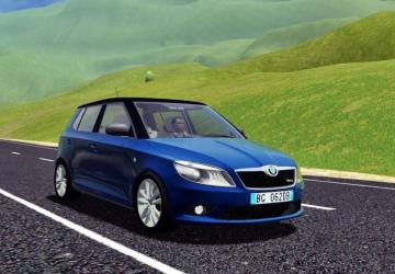 Skoda Fabia RS 2010 Hatchbackверсия 30.05.21 для City Car Driving (v1.5.9, 1.5.9.2)