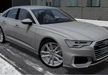Audi A6 Седан 2019версия 30.05.21 для City Car Driving (v1.5.9, 1.5.9.2)