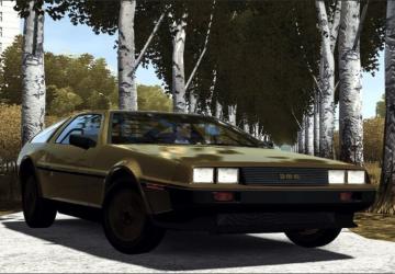 DeLorean DMC-12 Позолоченный выпускверсия 29.05.21 для City Car Driving (v1.5.8 - 1.5.9.2)