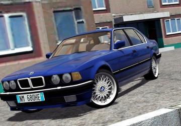 BMW 735i E32версия 29.05.21 для City Car Driving (v1.5.8 - 1.5.9.2)