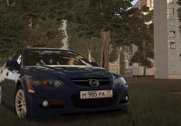 Mazda 6 MPS 2007версия 27.05.21 для City Car Driving (v1.5.8 - 1.5.9.2)