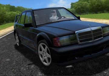 Mercedes-Benz 190E 2.5версия 24.05.21 для City Car Driving (v1.5.9, 1.5.9.2)