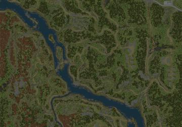 Карта «Крутые берега»версия 24.02.25 для Spintires: MudRunner (v28.09.22)