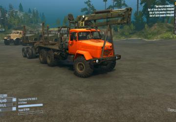 KrAZ 63221версия 1.1 для Spintires: MudRunner (v25.02.21)