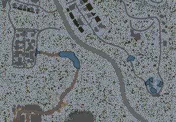 Карта «Просторы Деревень»версия 17.02 для Spintires: MudRunner