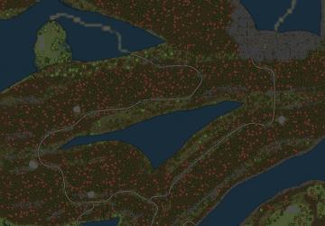 Карта «Через лес и холмы»версия 09.02.2025 для Spintires: MudRunner (v25.02.21)