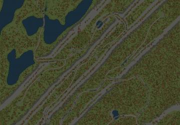 Карта «Через террасы»версия 09.02.2025 для Spintires: MudRunner (v25.02.21)