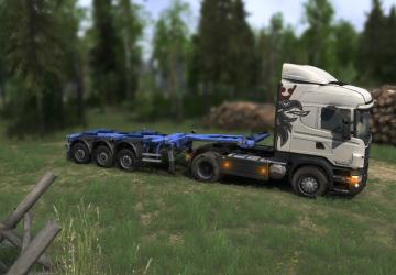 Полуприцеп-контейнеровозверсия 30.12.21 для SpinTires (v03.03.16)