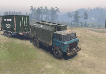 Scaut Trailers Packверсия 1 для SpinTires (v03.03.16 и выше)