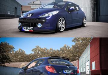 Peugeot 207 RCверсия 2.4 для Euro Truck Simulator 2 (v1.57.x)