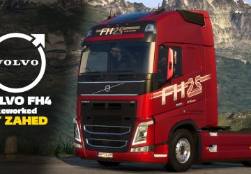 Volvo FH4 Reworked by Zahedверсия 0.2 для Euro Truck Simulator 2 (v1.57.x)