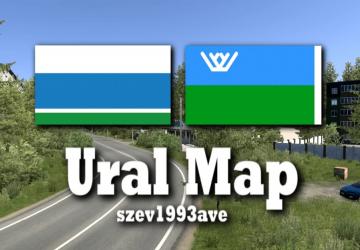Карта Уралаверсия 1.7 для Euro Truck Simulator 2 (v1.57.x)