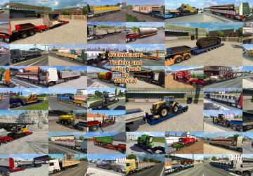 Overweight Trailers and Cargo Packверсия 11.10 для Euro Truck Simulator 2 (v1.57.x)