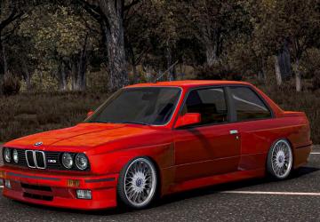 BMW M3 E30версия 2.0 для American Truck Simulator (v1.54.x, 1.55.x)