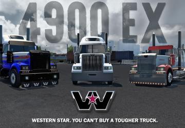 Western Star 4900 EXверсия 1.5 для American Truck Simulator (v1.54.x, 1.55.x)