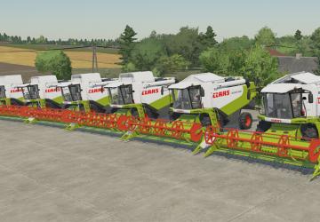 Claas Lexion 500 Seriesверсия 1.0.0.0 для Farming Simulator 2022