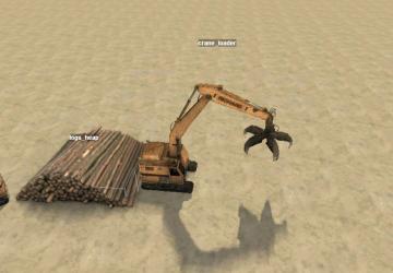 Объект «crane_loader»версия 1.0.0 для SpinTires (v03.03.16)