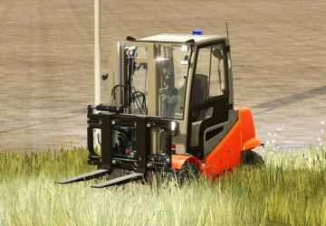 Fire brigade forkliftверсия 1.0.0.2 для Farming Simulator 2025