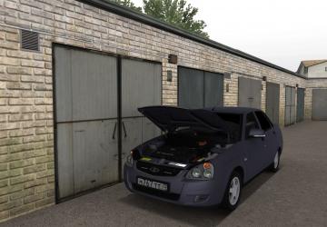 Lada Prioraверсия 2.5.1 для Euro Truck Simulator 2 (v1.57.х)