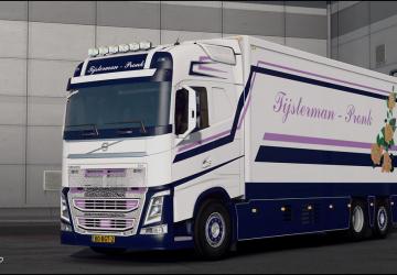 Volvo FH Tijsterman Pronkверсия 1.0 для Euro Truck Simulator 2 (v1.57.x)