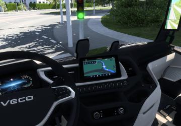 Навигация Apple Mapsверсия 1.3.1 для Euro Truck Simulator 2 (v1.57.x)
