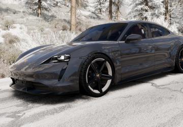 Porsche Taycanверсия 2.0 для BeamNG.drive (v0.36.x)