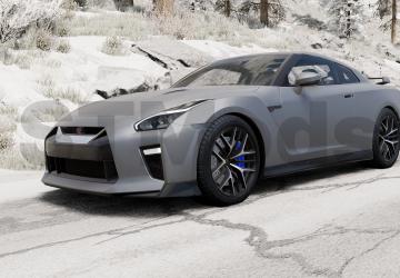 Nissan GT-R (R35) (2012-2024)версия 1.0 для BeamNG.drive (v0.36.x)
