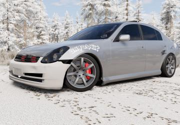 Infiniti G35версия 1.0 для BeamNG.drive (v0.36.x)