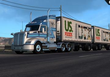 Kenworth T610версия 1.6.9 для American Truck Simulator (v1.54.x)