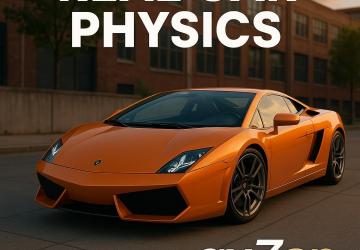 Realistic Car Physicsверсия 2.0 для American Truck Simulator (v1.54.x, 1.55.x)
