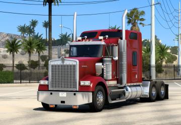 Kenworth W900Bверсия 1.6.2 для American Truck Simulator (v1.54.x)
