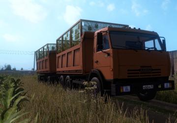 КамАЗ-65115 Оранжевыйверсия 1.2 для Farming Simulator 2017 (v1.5x)