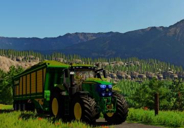 John Deere 6R Seriesверсия 1.0.0.0 для Farming Simulator 2022