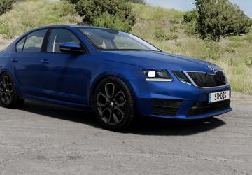 Skoda Octavia III (A7) (2017-2019)версия 1.5 для BeamNG.drive (v0.36.x)