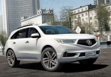 2017 Acura MDX Sport Hybridверсия 01.05.21 для City Car Driving (v1.5.9, 1.5.9.2)