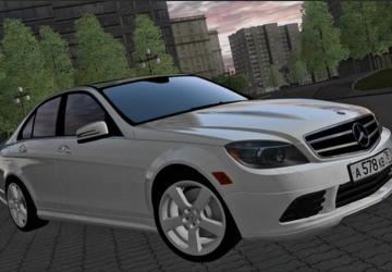 Mercedes-Benz C180 (W204)версия 29.04.21 для City Car Driving (v1.5.9, 1.5.9.2)