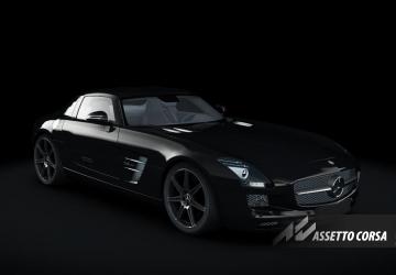 Mercedes-Benz SLS AMG (C197)версия 1.5.1 для Assetto Corsa