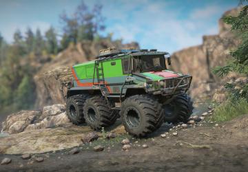 Burlak 6x6 «Nomad»версия 1.1 для SnowRunner (v26.2)