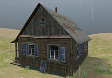 Объект «Дом-1» для редактораверсия 1.2 для SpinTires (v03.03.16+)