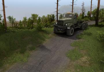 Текстура асфальтового покрытияверсия 1 для SpinTires (v1.7.1 (03.03.16))
