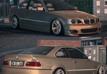 BMW 3 Series E46версия 1.9 для Euro Truck Simulator 2 (v1.57.x)
