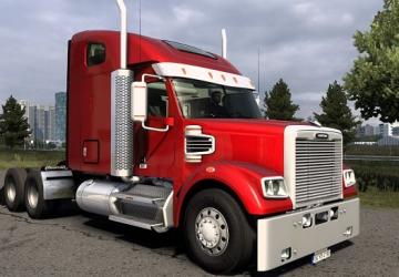 Freightliner Coronado 122SDверсия 1.0 для Euro Truck Simulator 2 (v1.57.х)