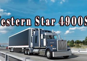 Western Star 4900 EXверсия 1.4 для American Truck Simulator (v1.54.x)