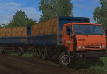 КамАЗ-55102версия 1.0 для Farming Simulator 2017 (v1.5x)