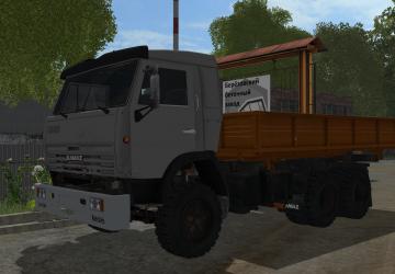КамАЗ-55102версия 1.0.0.5 для Farming Simulator 2017 (v1.5x)