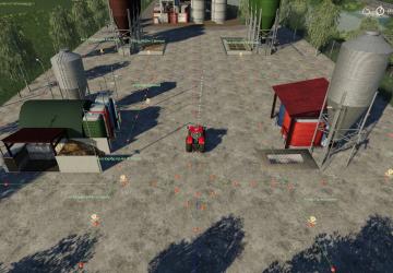 Сеть маршрутов Autodrive для карты POKROVKAv1.0.3 для Farming Simulator 2019 (v1.7.1)