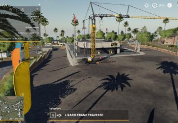 Кран башенный (Liebherr 81k) Fixedверсия 1.0 для Farming Simulator 2019 (v1.7.x)