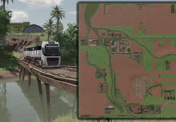 Карта «Interior Of MS, Brazil»версия 1.0.0.1 для Farming Simulator 2022